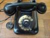Régi bakelit telefon készülék retro