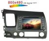 Honda civic gyári kinézetű DVD GPS HD 800x480