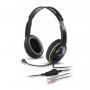 Genius HS-400A stereo headset fekete