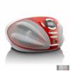 Lenco SCD-39 USB RED Hordozható FM rádió CD MP3 ...